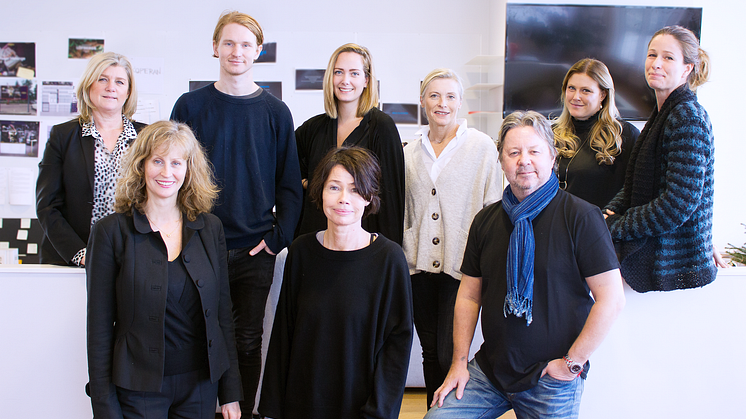 Elenor Wolgers, kommunikationschef Folkoperan med reklambyrån Ingos team.