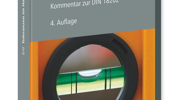 Toleranzen im Hochbau, 4. Auflage (3D/tif)