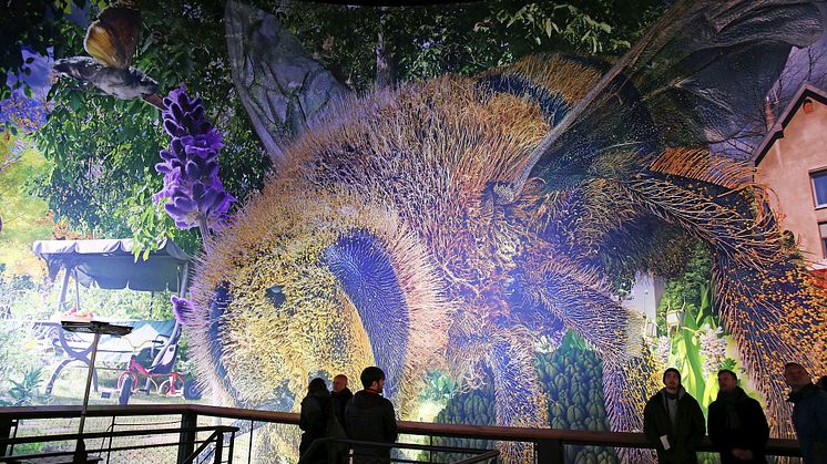 Blick in die Ausstellung - Carolas Garten - Yadegar Asisi (3)