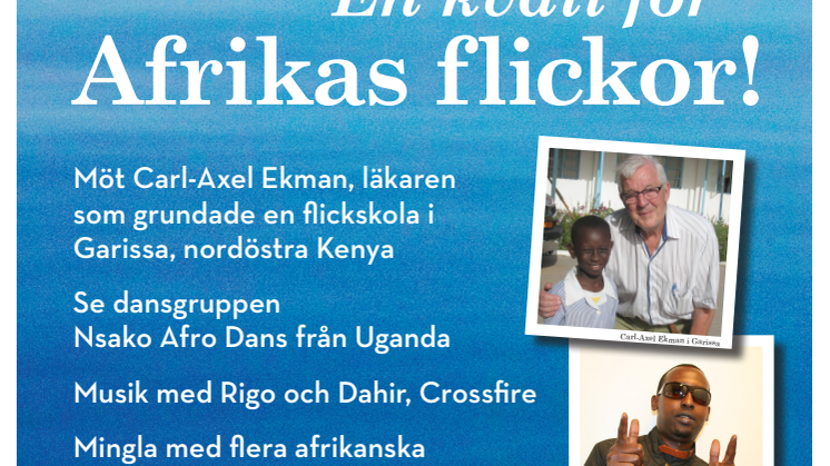 En kväll för Afrikas flickor!