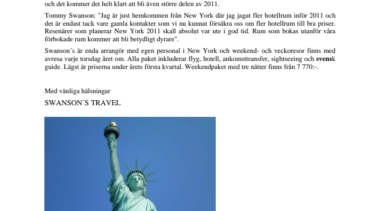 New York hett i vinter