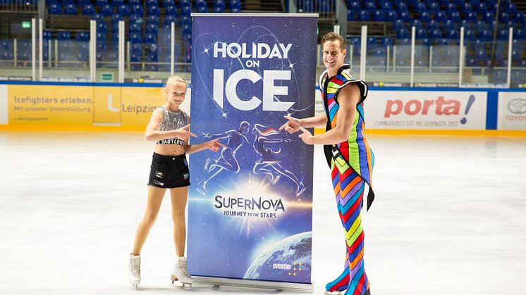 HOLIDAY ON ICE stellt neue Show SUPERNOVA in Leipzig vor