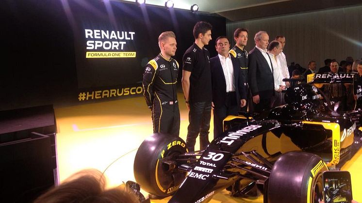 Kevin kører Renault Formel 1