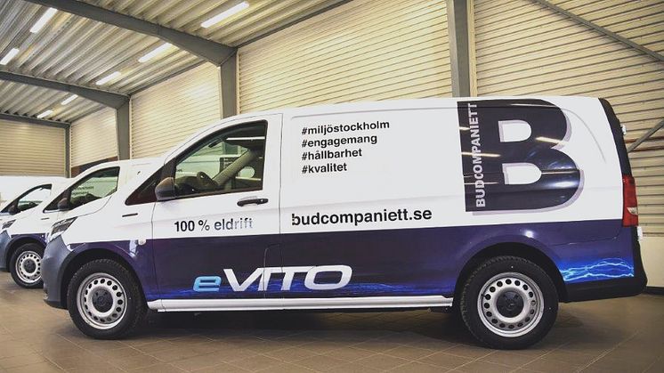 Bild Budkompaniett Mercedes-Benz eVito 