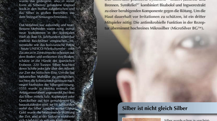 Mikrosilber: Wirksames Kleinod für sensible Haut