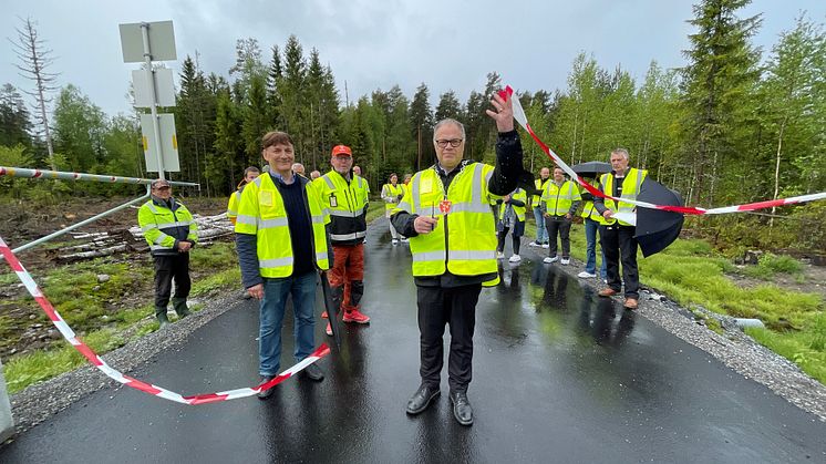 Ordføreren markerer et vellykket prosjekt 2