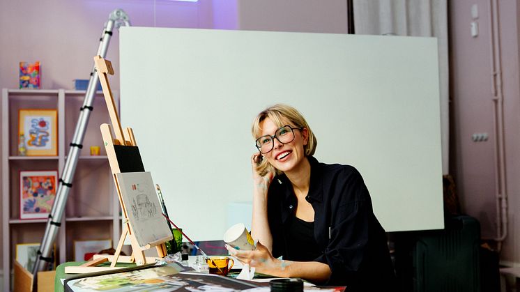 Konstnärskoppen Estelle Graf