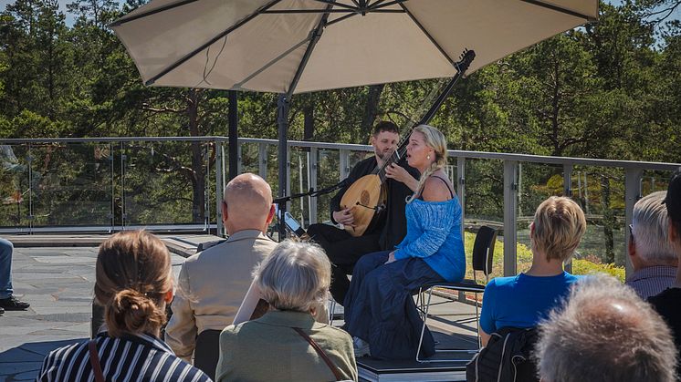 Pressbild för musik- och konstveckorna 2021