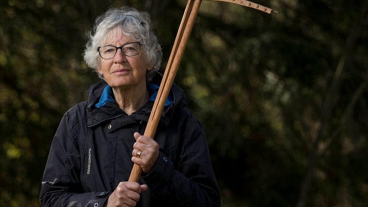Årets Pollinatör Ebba Werner. Foto: Anders Andersson.