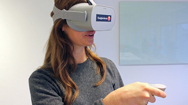 Fastighetsbyrån satsar på VR-visningar med Oculus Go