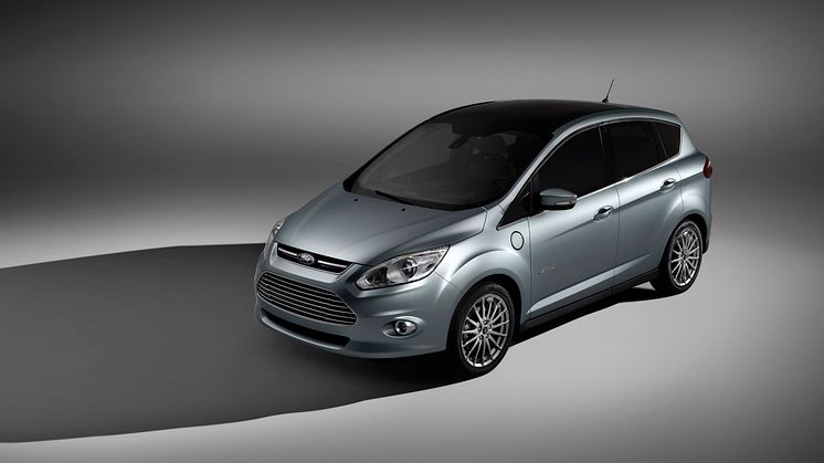 Fords superladdade elbilsplan – nya C-MAX Energi och C-MAX Hybrid presenteras i Europa
