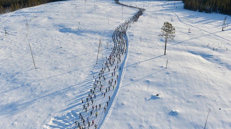 Bara ett fåtal startplatser kvar till Vasaloppets vintervecka 2014