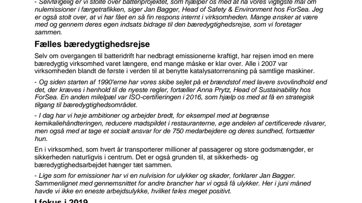 Bæredygtige hele vejen 
