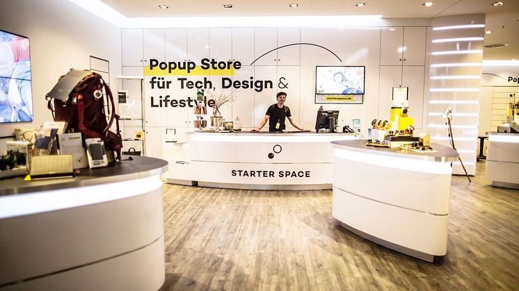 "Starter Space" Popup Store in den Höfen am Brühl