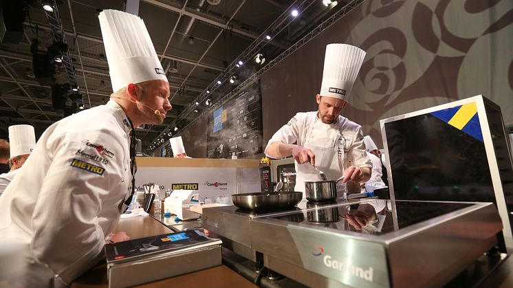Jonas Lundgren, coach och Alexander Sjögren, Kock-EM i Budapest 11 maj