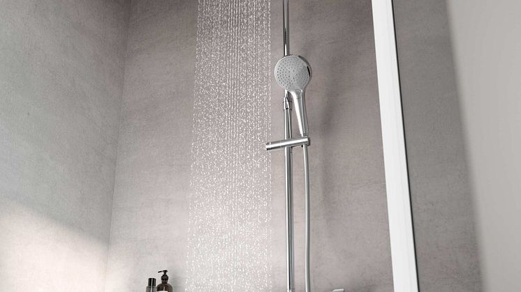 Keuco-Plan-blue-Duschsystem mit Brausethermostat