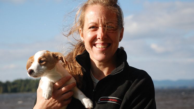 Foto: Anna Norlin,  överveterinär smådjur på Distriktsveterinärerna