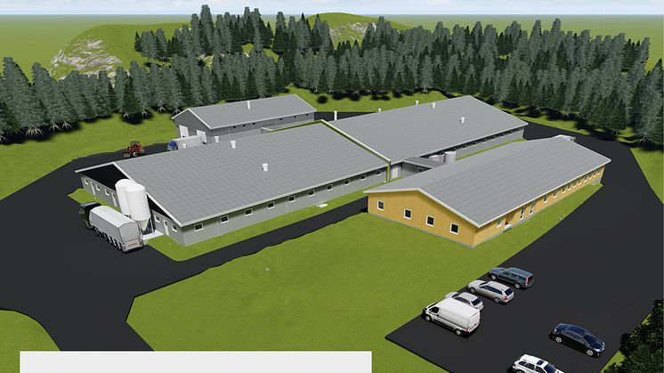 Norsvin innvier i vår seminrånestasjonen Norsvin Alfa, som med sine 4 000 m2 blir blant Europas største av sitt slag. 