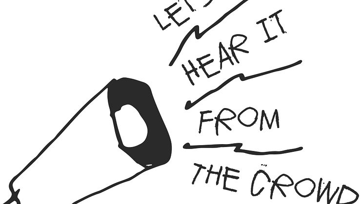 "Let’s hear it from the crowd" vill slå hål på myter om att musik, festivaler och narkotika är nära förbundna. Ett första steg i att arbeta preventivt och långsiktigt för att färre personer skall börja bruka narkotika i samband med livemusikevent.