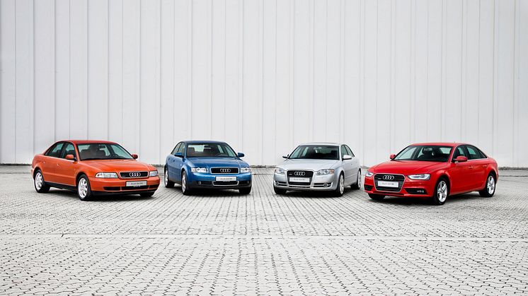 4 generationer af A4