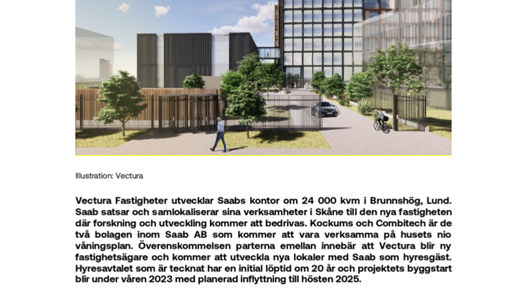 Vectura utvecklar Saabs nya kontor för forskning och innovation i Lund.pdf