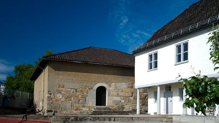 Oslo ladegård . Lokaler og uteareal for servering
