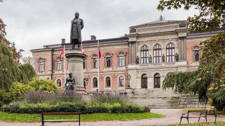 Uppsala universitetshus. Foto: Anders Fredriksén.