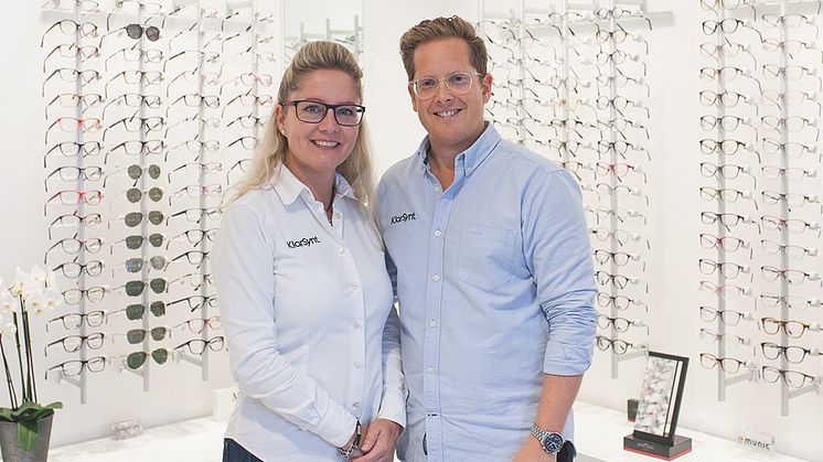 KlarSynt Regementsgatan: Marcus Johansson och Jeanette Ulmeståhl.