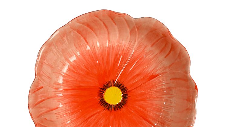 Poppy bowl L red - Byon AW25 produktbilder