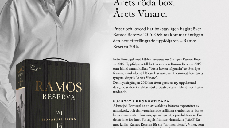 Vinnande kritikerfavorit i ny årgång & design
