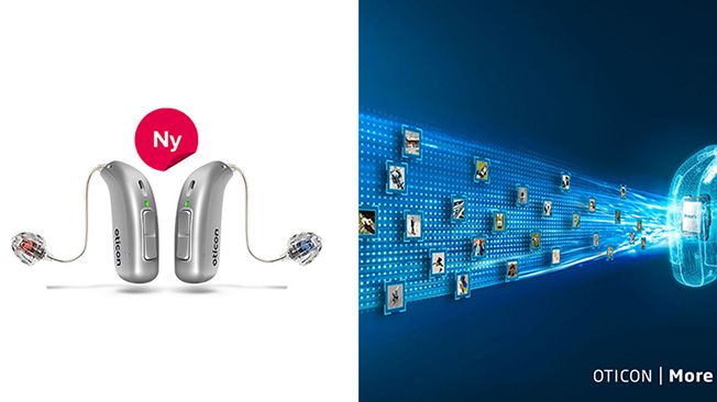 NY hörapparat - Oticon More - Vår mest intelligenta hörapparat någonsin
