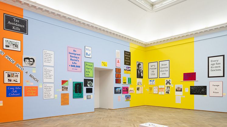 Jeremy Deller, Warning Graphic Content, 1993-2021. Rejected Tube Map Cover Illustration, 2007.