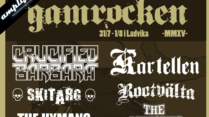 Gamrocken 31/7 -1/8 i Ludvika