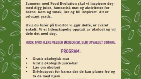 Helios inviterer til økologisk drømmedag!