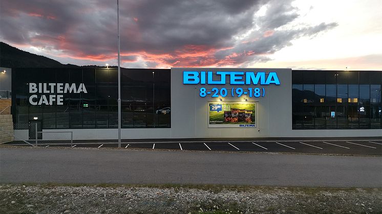 Biltema åpner varehus nr.65 i Vinstra