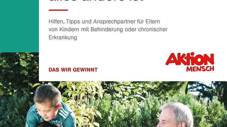 Cover-Foto Ratgeber für Eltern von Kindern mit Behinderung oder chronischer Erkrankung