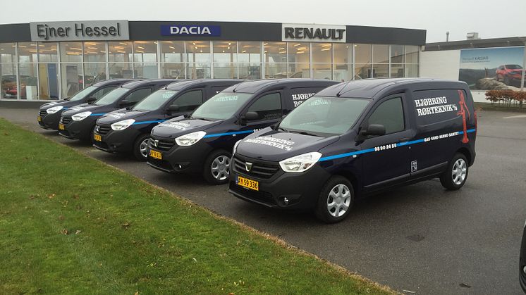 Dacia indtager Vendsyssel - 20 Dacia Dokker Van solgt til en kunde