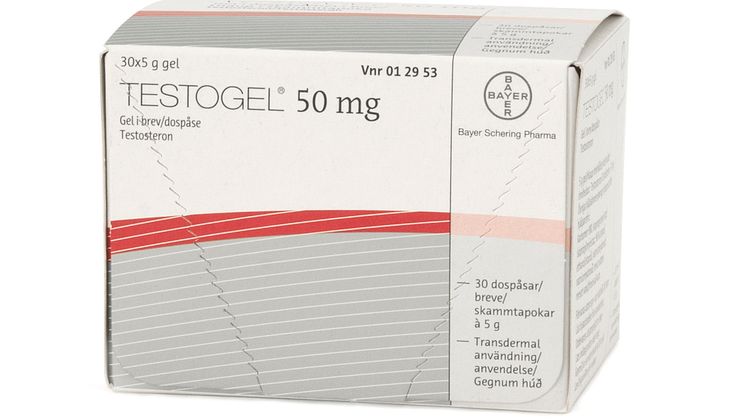 Testogel för daglig behandling av testosteronbrist