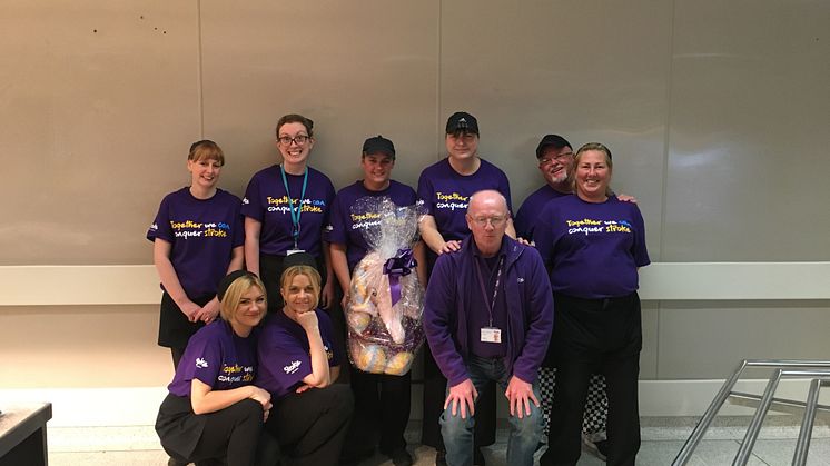 William Thompson at a Stroke Association Fundraiser