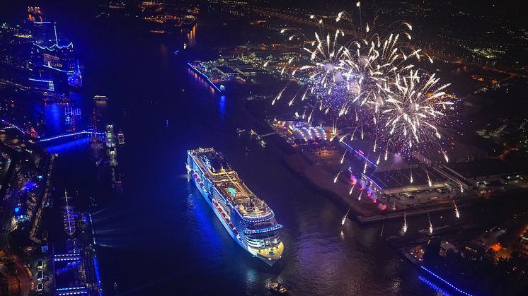 Grandiosa Christening Ceremony in Hamburg (photo MSC)