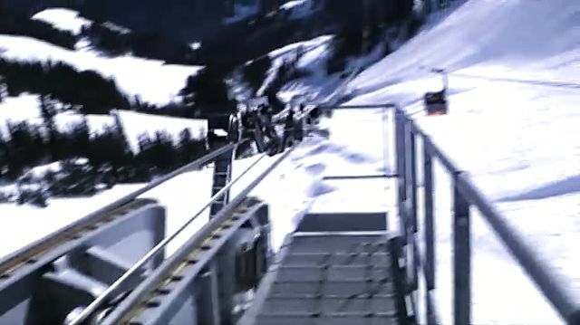Gondolbanen, Mount Whistler - merking av rekkeklemmer