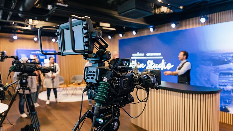 Nu öppnar Skandinaviens modernaste streamingstudio på Svenska Mässan Gothia Towers