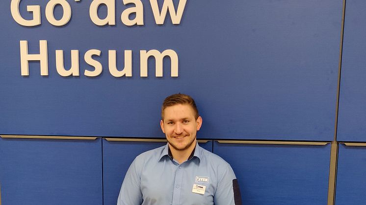 Butikschef Patrick Nissen har sat et stort kryds i kalenderen 31. januar, hvor hans JYSK-butik genåbner med nyt koncept.