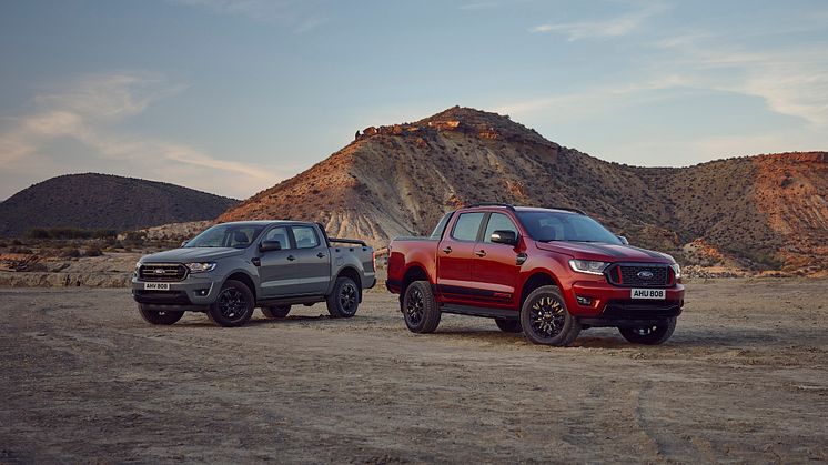 Különleges limitált szériás modellek a Ford Ranger kínálatában
