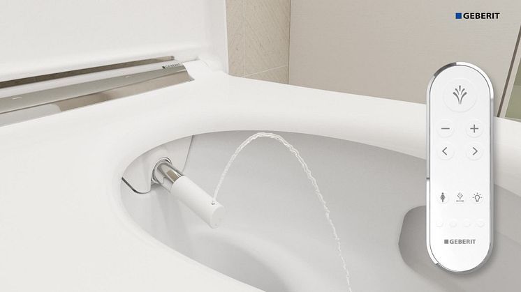 Slik virker det nye Geberit AquaClean Sela dusjtoalettet