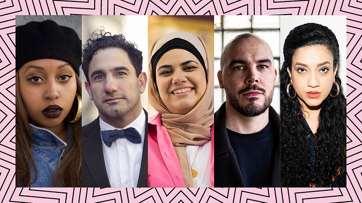 Warsan Shire, Ardalan Shekarabi, Nora Khalil, Nicolas Lunabba och Athena Farrokhzad är några av alla stjärnor som kommer till Angereds bokmässa 6-7 maj.