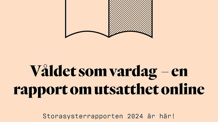 Storasysterrapporten 2024: Våldet som vardag – en rapport om utsatthet online
