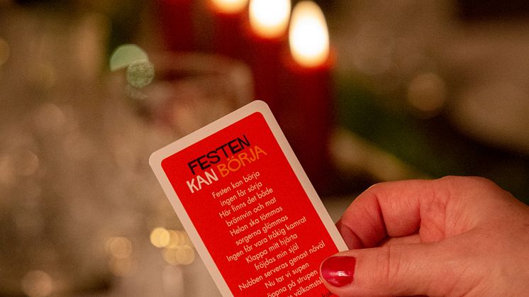 Juldukning, Snapskort