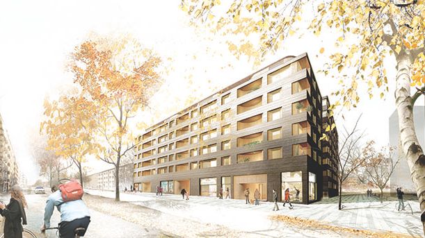 HSB Göteborg har tillsammans med arkitektkontoret CaseStudios vunnit en markanvisningstävling som innebär 89 nya hyresrätter på området runt Gibraltargatan i Johanneberg. Tävlingsbidraget går under namnet Osmos.