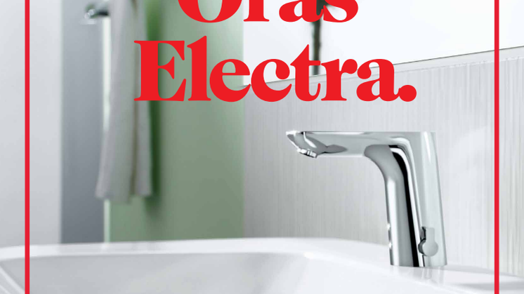 Oras Electra - nye modeller, nyt design